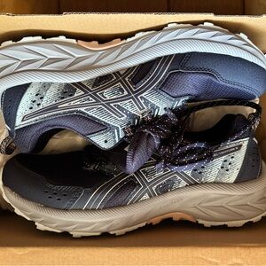 Asics Women's Athletic Shoes - Navy and Gray